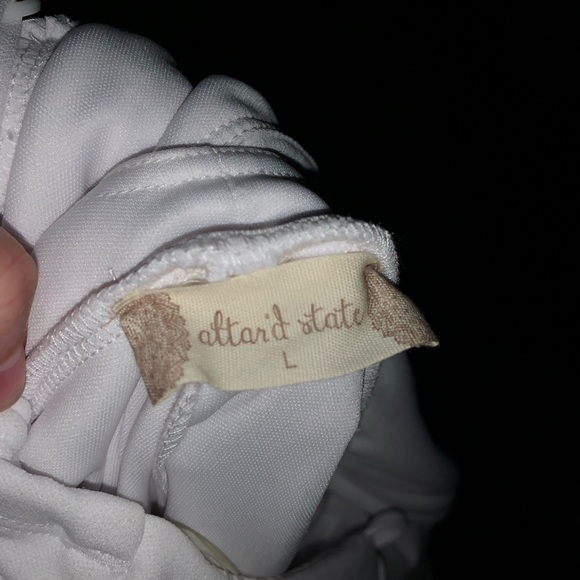 Altar’d State new with tags white cocktail dress size Lg - Picture 4 of 4